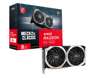 MSI Radeon RX 7600 MECH 2X CLASSIC OC 8G GDDR6 - 1146152 - zdjęcie 1